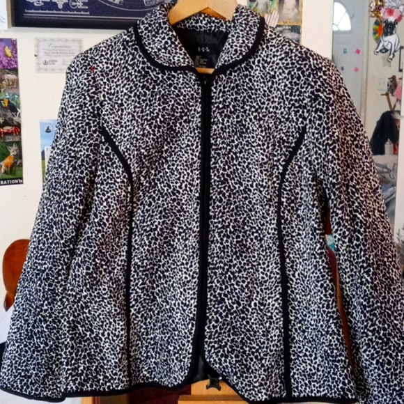 R.Q.T Black and White Blazer/Jacket - Picture 1 of 5